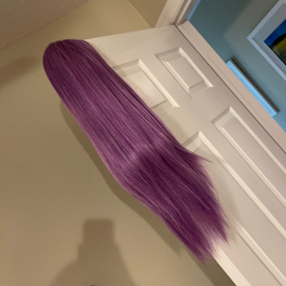 Lavender lace front
